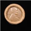 Image 3 : Mixed small cents 1c orig shotgun roll, 1917-d Wheat Cent, 1899 Indian Cent other end