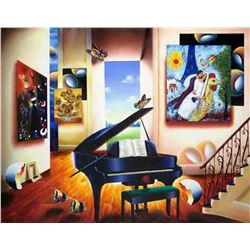 Ferjo "LOVER'S SONG" Giclee on Canvas