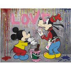 Nastya Rovenskaya- Original Oil on Canvas "Painting The Truth"
