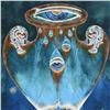 Image 2 : Lu Hong, "Aquarius" Limited Edition Giclee, Numbered and Hand Signed with COA.