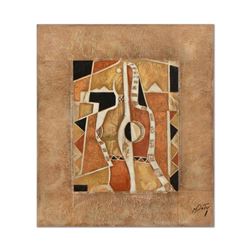 Neal Doty (1941-2016), "Classic" Original Mixed Media Painting on Gallery Wrapped Canvas, Hand Singe
