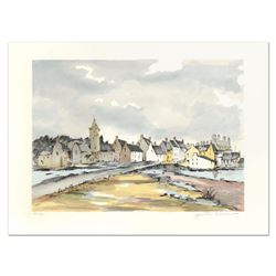 Laurant, "Honfleur" Limited Edition Lithograph, Numbered and Hand Signed.