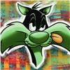 Image 2 : Looney Tunes, "Sylvester" Numbered Limited Edition on Canvas with COA. This piece comes Gallery Wrap