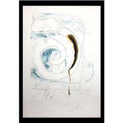 Salvador Dali- Original Engravings with Lithographic Color "The Visceral Circle of the Cosmos"