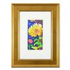 Image 1 : Simon Bull, "For Peace" Framed Hand Colored Limited Edition Etching, Numbered and Hand Signed with L