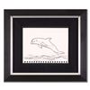 Image 1 : Wyland, "Dolphin" Framed Original Sketch, Hand Signed with Certificate of Authenticity.