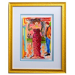 Patricia Govezensky- Original Watercolor "Cloe"