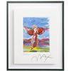 Image 2 : Peter Max- Original Lithograph "Ascending Angel (Mini)"
