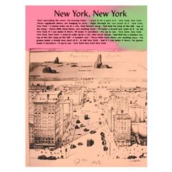 Ringo Daniel Funes (Protege of Andy Warhol's Apprentice, Steve Kaufman), "New York, New York" One-of