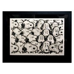 Tom Everhart- Hand Pulled Original Lithograph "Crashing the Party"