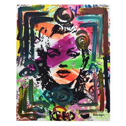 Nastya Rovenskaya- Mixed Media "Model"