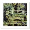 Image 1 : "White Waterlilies" Fine Art Print by Monet (1840-1926), Created with EncreLuxe Printing Process Whi