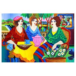 Patricia Govezensky- Original Acrylic on Canvas "Trio"