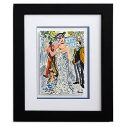 Patricia Govezensky- Original Watercolor "Diana"