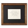 Image 1 : Guillaume Azoulay, "Pen and Ink AD" Framed Original Drawing, Hand Signed with Letter of Authenticity