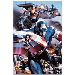 Marvel Comics  Ultimate Power #6  Numbered Limited Edition Giclee on Canvas by Greg Land with COA.