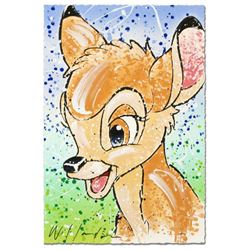  Bambi the Buck Stops Here  Disney Limited Edition Serigraph by David Willardson, Numbered and Hand 