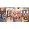 Image 1 : Alexander Borewko- Original Giclee on Canvas "Street Restaurants"