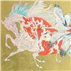 Image 2 : Guillaume Azoulay, "It Takes Two" Limited Edition Serigraph with Hand Laid Gold Leaf, Numbered and H