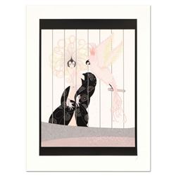 Erte (1892-1990), "The Bird Cage" Limited Edition Serigraph, Numbered and Hand Signed with Certifica