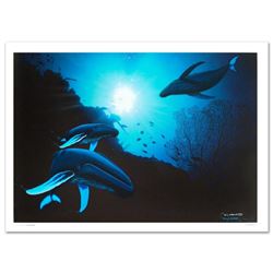 "Whale Vision" Limited Edition Giclee on Canvas (42" x 30") by renowned artist WYLAND, Numbered and 