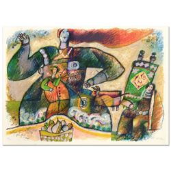 Theo Tobiasse (1927-2012), "Cantique Pour Faire" Limited Edition Lithograph, Numbered and Hand Signe