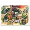 Image 1 : Theo Tobiasse (1927-2012), "Cantique Pour Faire" Limited Edition Lithograph, Numbered and Hand Signe