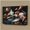 Image 3 : "Lola Beats" Limited Edition Giclee on Canvas (60" x 40") by David Garibaldi, M Numbered and Signed.