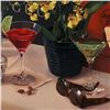 Image 2 : Nobu Haihara, "Cocktails On 5Th" Limited Edition Canvas, Signed and with COA.