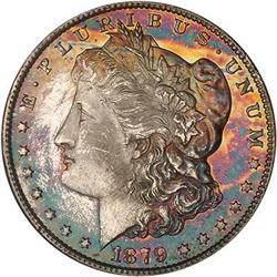 Lot 14 - 1879-S Morgan Dollar. Reverse of 1879 NGC MS65