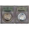 Image 1 : Lot 18 - Lot of Two Mixed Dates Morgan Dollars PCGS Mixed Grades
