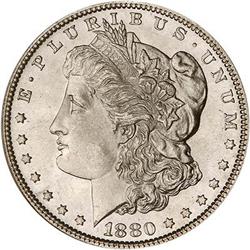 Lot 24 - 1880 Morgan Dollar PCGS MS65