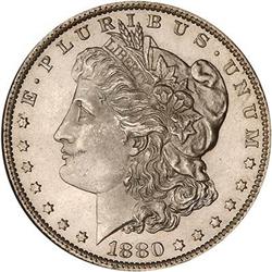 Lot 29 - 1880 Morgan Dollar NGC MS64