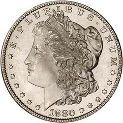 Lot 30 - 1880-S Morgan Dollar NGC MS67