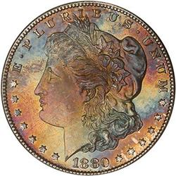 Lot 35 - 1880-S Morgan Dollar PCGS MS65