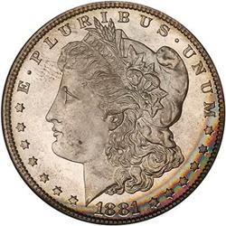 Lot 48 - 1881-S Morgan Dollar NGC MS67