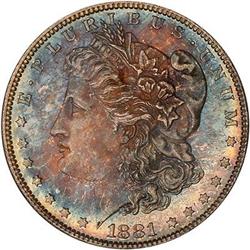 Lot 54 - 1881-S Morgan Dollar NGC MS66