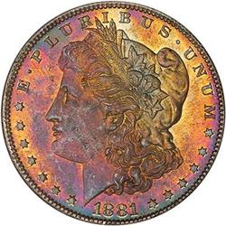 Lot 61 - 1881-S Morgan Dollar ICG MS64