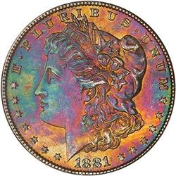 Lot 64 - 1881-S Morgan Dollar PCGS MS63