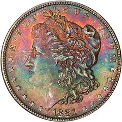 Lot 66 - 1881-S Morgan Dollar NGC MS63