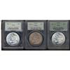 Image 3 : Lot 69 - Lot of Three Morgan Dollars Various Dates PCGS MS64