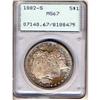 Image 3 : Lot 79 - 1882-S Morgan Dollar PCGS MS 67