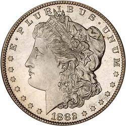 Lot 80 - 1882-S Morgan Dollar PCGS MS 66PL