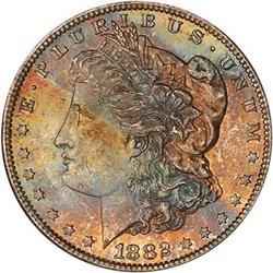Lot 83 - 1882-S Morgan Dollar NGC MS64 Star