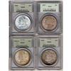Image 1 : Lot 84 - Lot of Four Various Dates Morgan Dollars PCGS Mixed MS