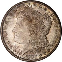 Lot 87 - 1883-CC Morgan Dollar PCGS MS64