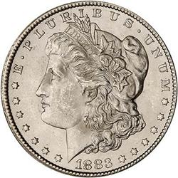 Lot 88 - 1883-CC Morgan Dollar RAW