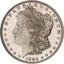 Lot 99 - 1884 Morgan Dollar NGC MS65 DPL