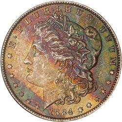 Lot 107 - 1884-O Morgan Dollar NGC MS62