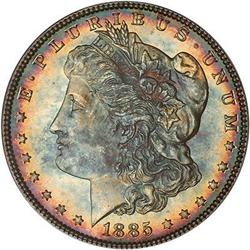 Lot 110 - 1885 Morgan Dollar PCGS MS 67PL